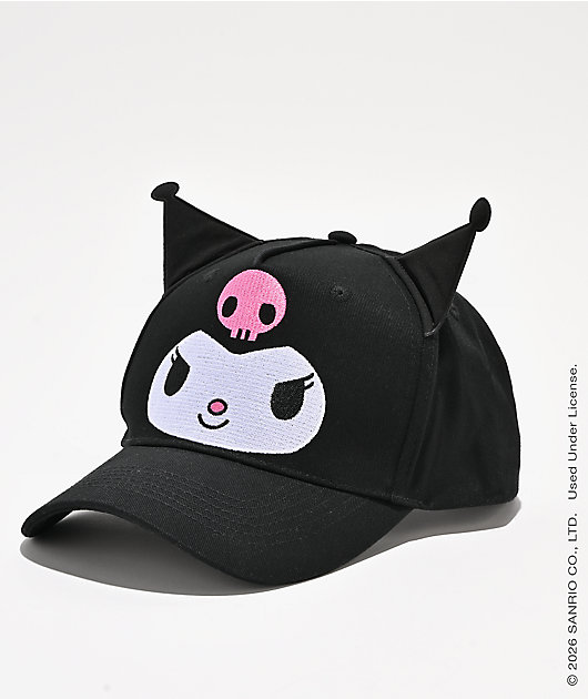 Hello Kitty® and Friends | A.LAB Kuromi™ Black Snapback Hat | Zumiez